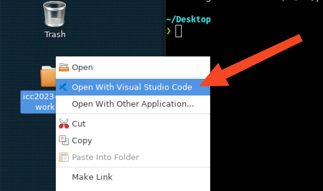 Open in VSCode
